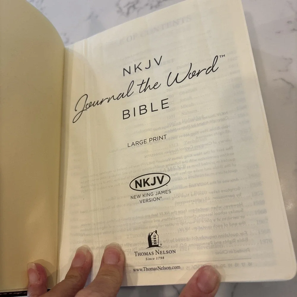 N/A nkjv journal
